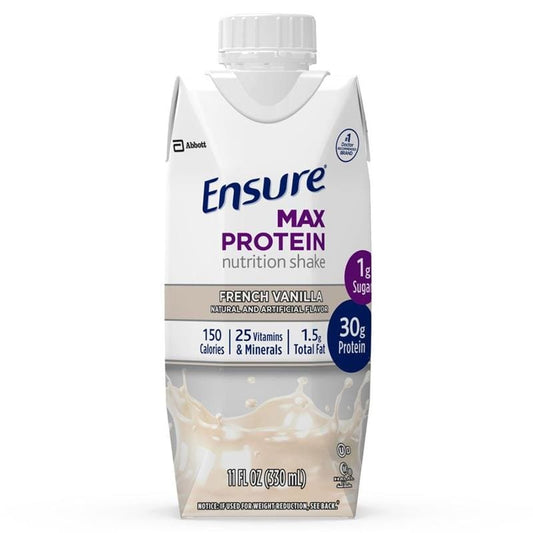 Abbott Ensure Max Protein Van 12Ct Case of 12 - Item Detail - Abbott