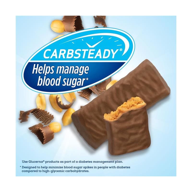 Abbott Glucerna Mini Treat Bar Chocolate Peanut Case of 6 - Item Detail - Abbott