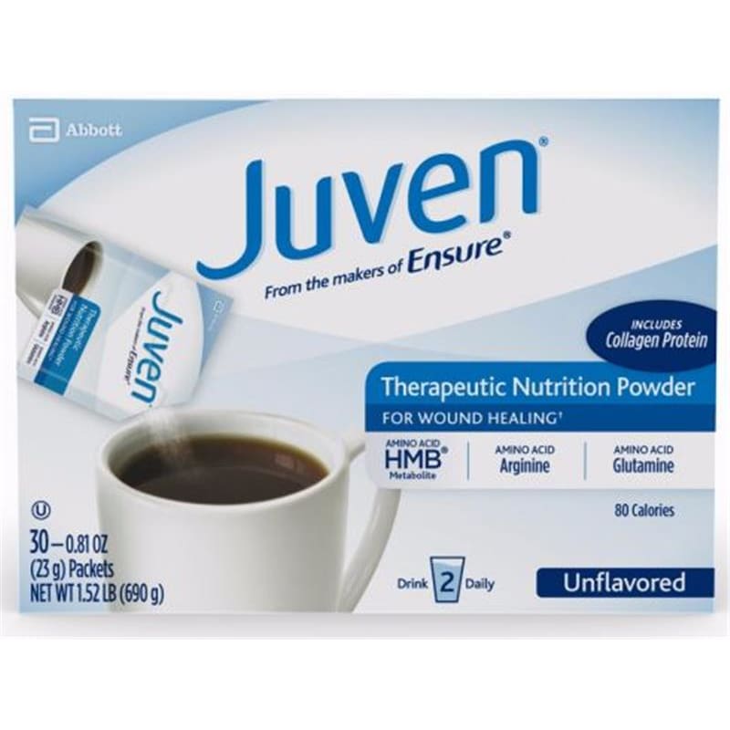 Abbott Juven Unflavored 23G Powder 30Ct Case of 30 - Nutrition >> Nutritional Supplements - Abbott