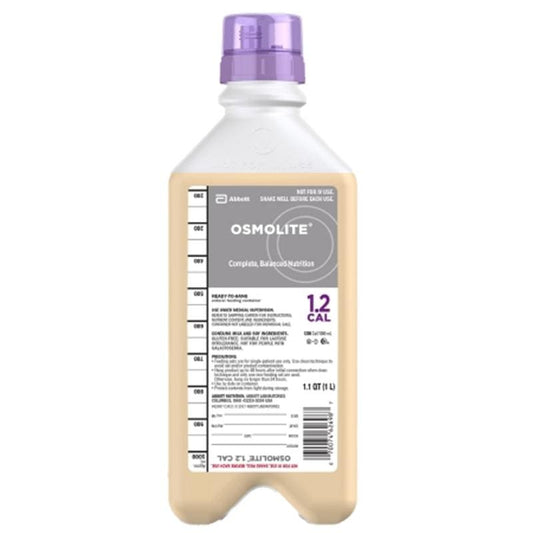 Abbott Osmolite 1.2 Cal 1000Ml Rth Case of 8 - Nutrition >> Nutritionals - Abbott