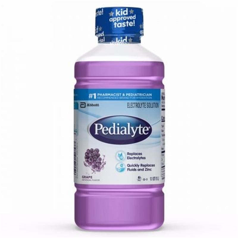 Abbott Pedialyte 1L Bottle Grape (Pack of 2) - Nutrition >> Nutritional Supplements - Abbott