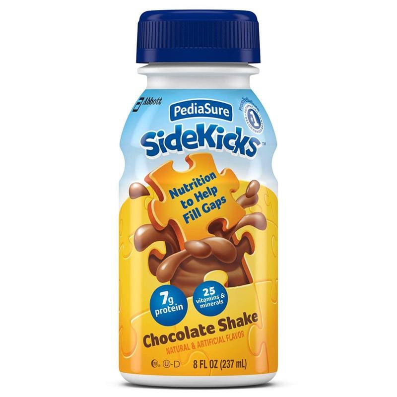 Abbott Pediasure Sidekicks Chocolate 8Z Bottle Case of 24 - Nutrition >> Nutritionals - Abbott