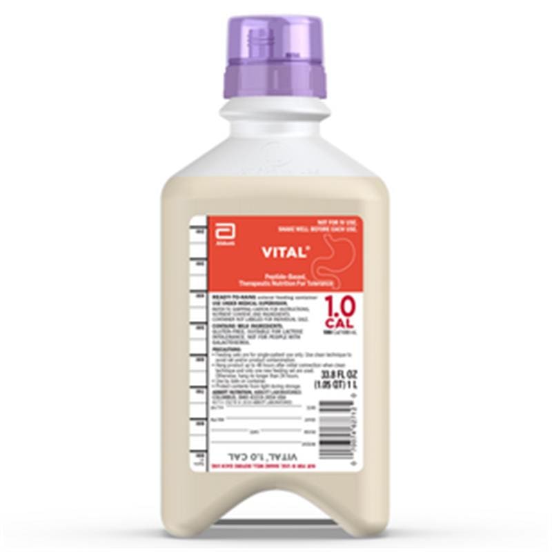 Abbott Vital 1.0 Cal 1000Ml Rth Bottle Case of 8 - Nutrition >> Nutritionals - Abbott