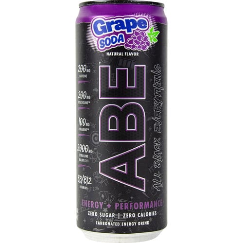 Abe Energy + Performance Grape Soda 330 ml - Abe