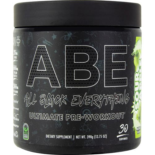 Abe Ultimate Pre-Workout Sour Apple 13.75 oz - Abe
