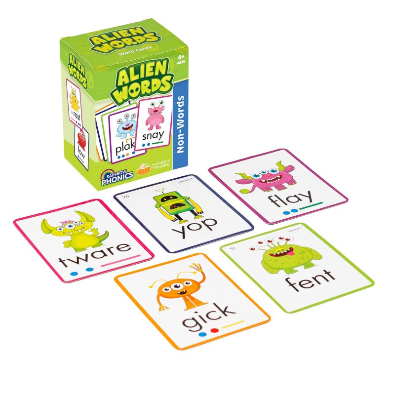 Alien Words Flash Cards (Pack of 6)