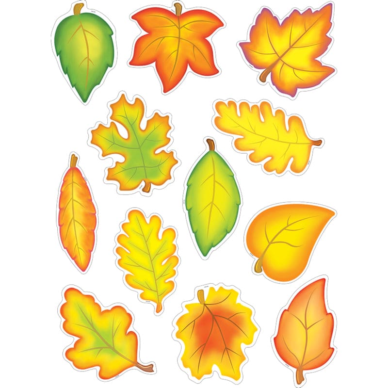 Accent Dazzlers Autumn Leaves (Pack of 8) - Holiday/Seasonal - Teacher Created Resources