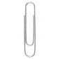 ACCO Paper Clips Jumbo Smooth Silver 100 Clips/box 10 Boxes/pack - Office - ACCO