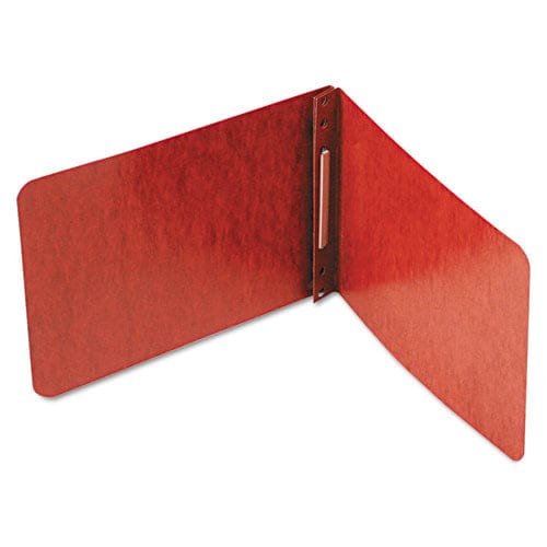 ACCO Pressboard Report Cover With Tyvek Reinforced Hinge Two-piece Prong Fastener 2 Capacity 8.5 X 11 Red/red - School Supplies - ACCO