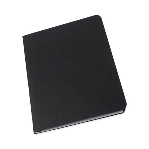 ACCO Pressboard Report Cover With Tyvek Reinforced Hinge Two-piece Prong Fastener 3 Capacity 8.5 X 11 Black/black - School Supplies - ACCO