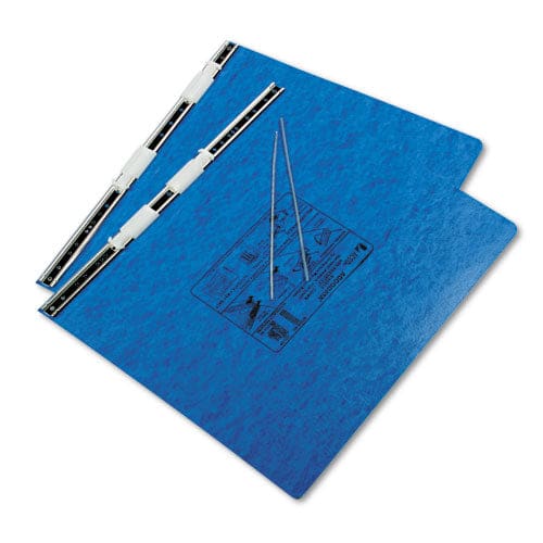 ACCO Presstex Covers With Storage Hooks 2 Posts 6 Capacity 14.88 X 11 Light Blue - Office - ACCO