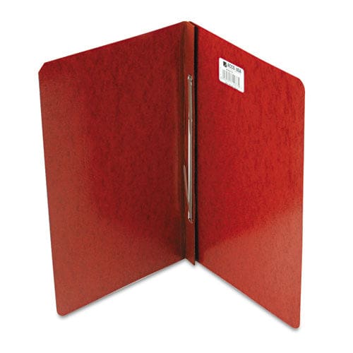 ACCO Presstex Report Cover With Tyvek Reinforced Hinge Side Bound Two-piece Prong Fastener 3 Capacity 14 X 8.5 Red/red - School Supplies -