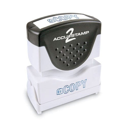 ACCUSTAMP2 Pre-inked Shutter Stamp Blue Copy 1.63 X 0.5 - Office - ACCUSTAMP2®