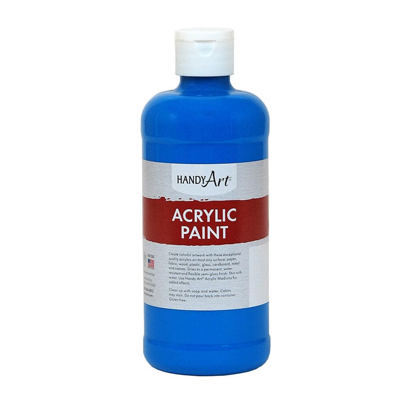 Acrylic Paint 16 Oz Cobalt Blue (Pack of 6) - Paint - Rock Paint Distributing Corp