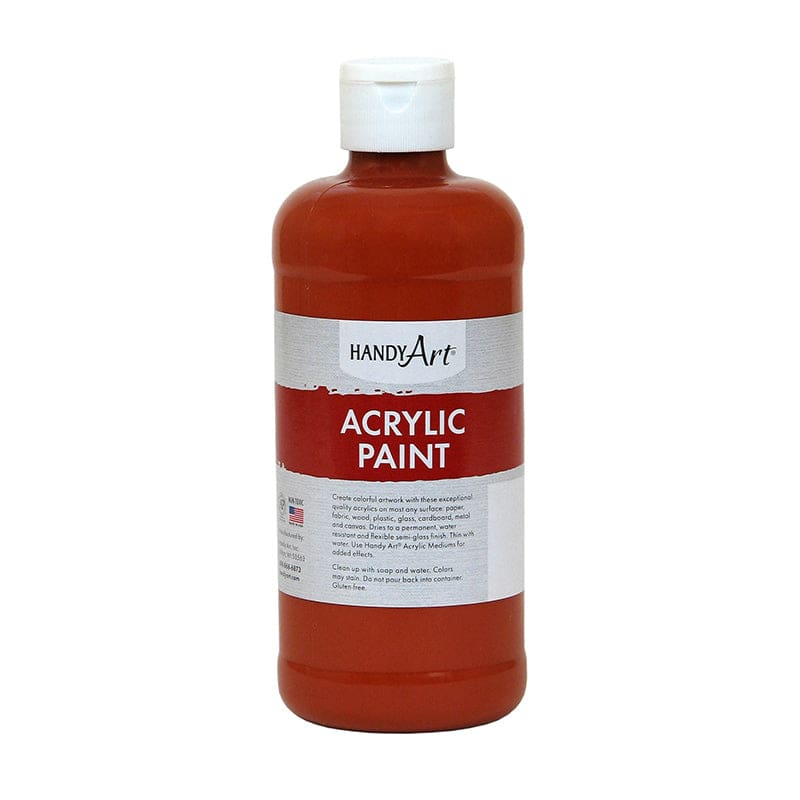 Acrylic Paint 16 Oz Venetian Red (Pack of 6) - Paint - Rock Paint Distributing Corp