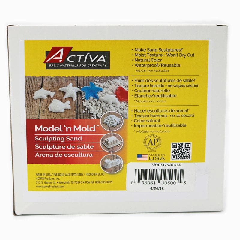Activa Model N Mold 3Lb Box Of Sand (Pack of 2) - Sand - Activa Products
