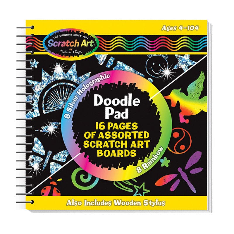 Activity Books Doodle Pad (Pack of 6) - Drawing Paper - Melissa & Doug