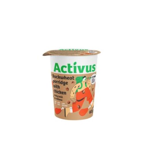 ACTIVUS Buckwheat Porridge with Chicken 2.12 oz. (60 g.) - Activus