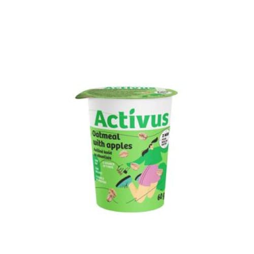 ACTIVUS Oatflakes Porridge with Apples 2.12 oz. (60 g.) - Activus