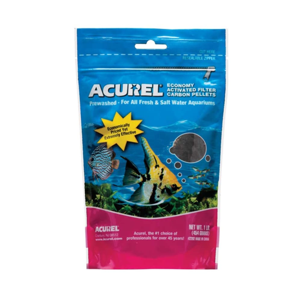 Acurel Economy Activated Carbon Filter Pellets 1 lb Medium - Pet Supplies - Acurel