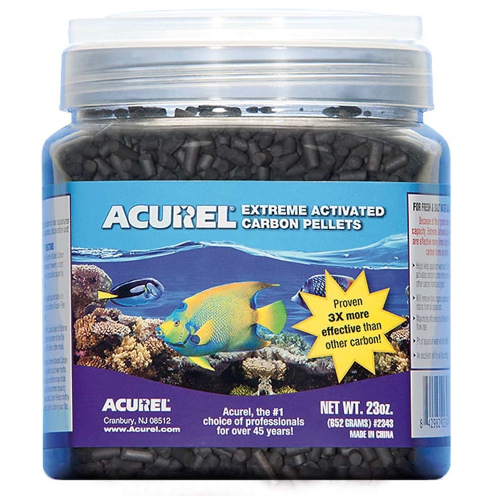 Acurel Extreme Activated Carbon Filter Pellets 23 oz Medium - Pet Supplies - Acurel