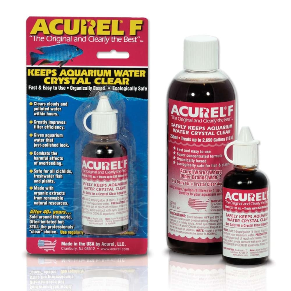 Acurel F Water Clarifier 8.45 fl. oz - Pet Supplies - Acurel