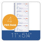 Adams 2-part Receipt Book Two-part Carbonless 4.75 X 2.75 4 Forms/sheet 200 Forms Total - Office - Adams®