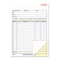 Adams 2-part Sales Book 12 Lines Two-part Carbon 3.38 X 6.69 50 Forms Total - Office - Adams®
