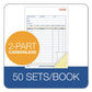 Adams 2-part Sales Book 18 Lines Two-part Carbon 7.94 X 5.56 50 Forms Total - Office - Adams®