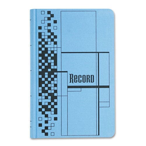 Adams Record Ledger Book Record-style Rule Blue Cover 11.75 X 7.25 Sheets 500 Sheets/book - Office - Adams®