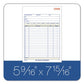 Adams Tops Sales/order Book Three-part Carbonless 7.95 X 5.56 50 Forms Total - Office - Adams®