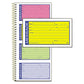 Adams Wirebound Telephone Book With Multicolored Messages Two-part Carbonless 4.75 X 2.75 4 Forms/sheet 200 Forms Total - Office - Adams®