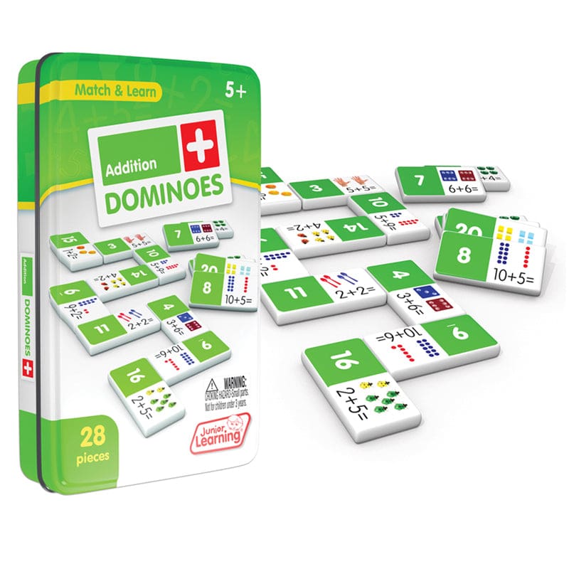 Addition Dominoes (Pack of 6) - Dominoes - Junior Learning