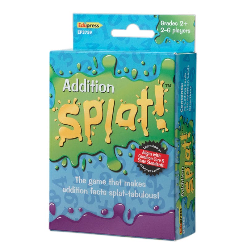 Addition Splat (Pack of 3) - Addition & Subtraction - Teacher Created Resources