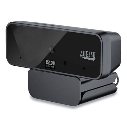 Adesso Cybertrack H6 4k Usb Fixed Focus Webcam With Microphone 3840 Pixels X 2160 Pixels 8 Mpixels Black - Technology - Adesso