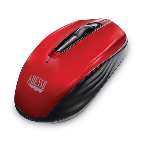 Adesso Imouse S50 Wireless Mini Mouse 2.4 Ghz Frequency/33 Ft Wireless Range Left/right Hand Use Red - Technology - Adesso