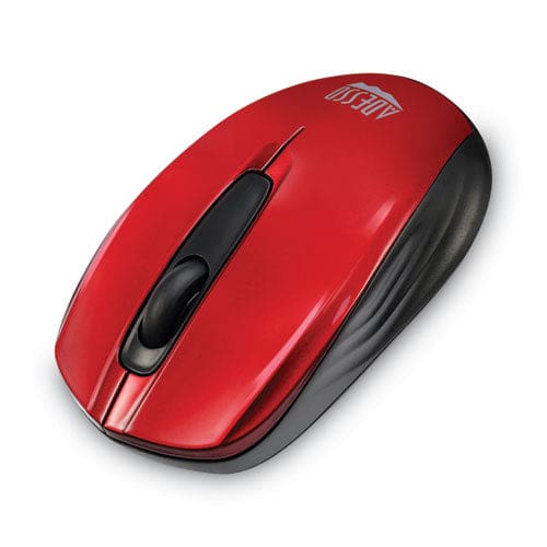 Adesso Imouse S50 Wireless Mini Mouse 2.4 Ghz Frequency/33 Ft Wireless Range Left/right Hand Use Red - Technology - Adesso