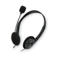 Adesso Xtream H4 Binaural Over The Head Headset With Microphone Black - Technology - Adesso