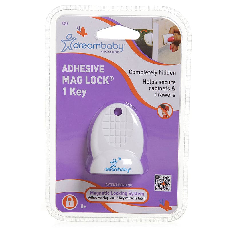 Adhesive Mag Lock 1 Key (Pack of 6) - Gear - Dream Baby (tee Zed)