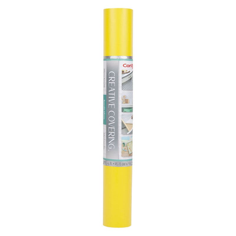 Adhesive Roll Yellow 18In X 50 Ft - Contact Paper - Kittrich Corporation