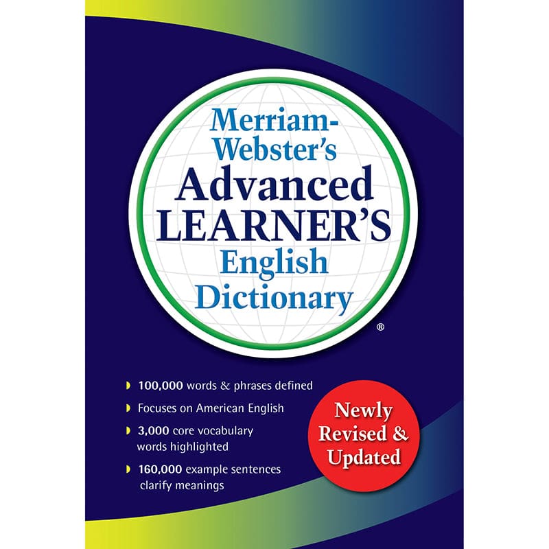 Advanced Learner English Dictionary Merriam Webster - Reference Books - Merriam - Webster Inc.