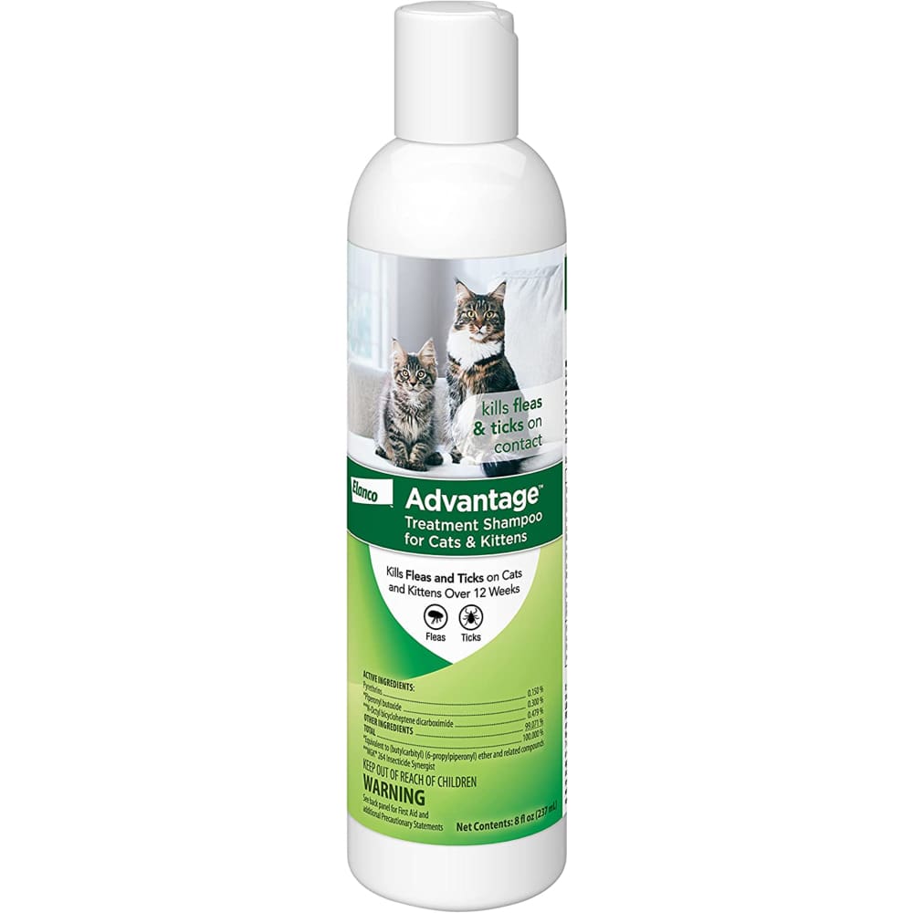 Advantage Cat Treatment Shampoo 8oz - Pet Supplies - Advantage