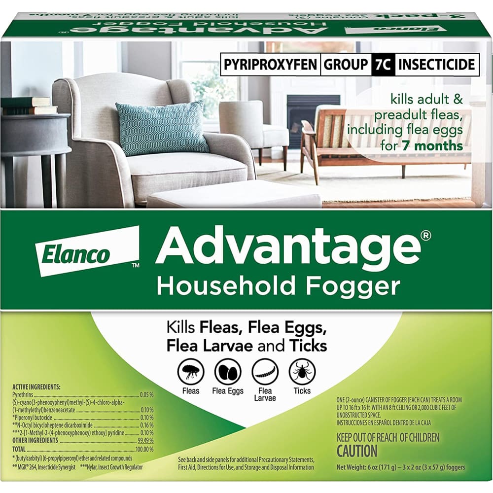 Advantage Household Fogger (3x2oz) - Pet Supplies - Advantage