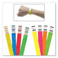 Advantus Crowd Management Wristbands Sequentially Numbered 9.75 X 0.75 Yellow 500/pack - Office - Advantus
