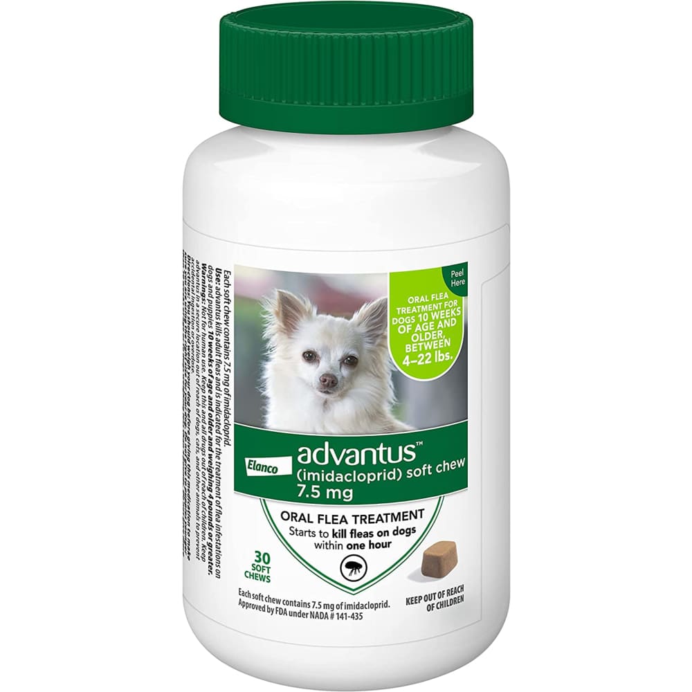 Advantus Dog Small 7.5mg Soft Chew 30ct. - Pet Supplies - Advantus