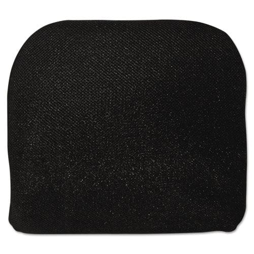 Advantus Memory Foam Massage Lumbar Cushion 12.75 X 3.75 X 12 Black - Furniture - Advantus