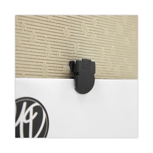 Advantus Wall Clips For Fabric Panels 40 Sheet Capacity Black 20/box - Office - Advantus