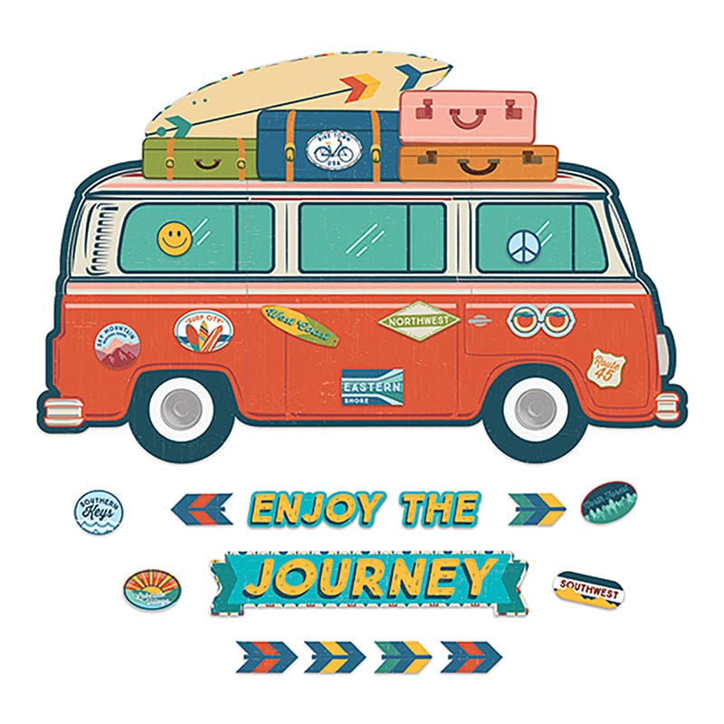 Adventurer Enjoy Journey Van Bbs (Pack of 3) - Classroom Theme - Eureka