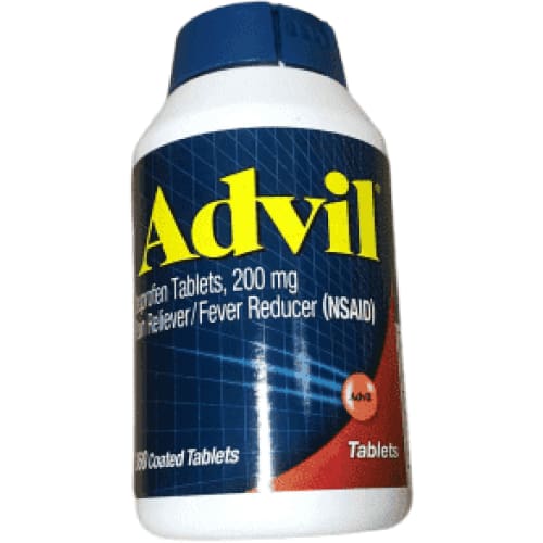 Advil Pain Reliever and Fever Reducer Coated Tablets, 200 mg - 360 count - ShelHealth.Com