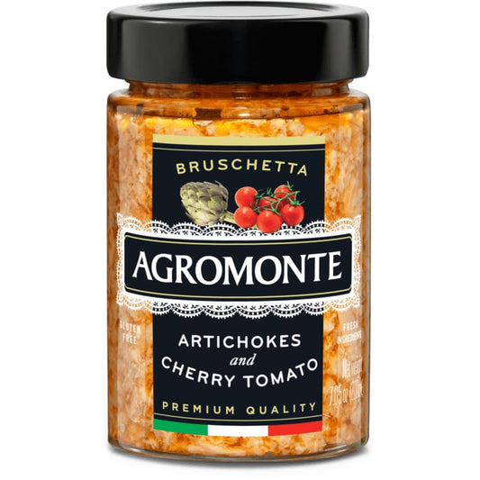 AGROMONTE Grocery > Pantry > Condiments AGROMONTE: Bruschetta Chy Tmto Artck, 7.05 oz